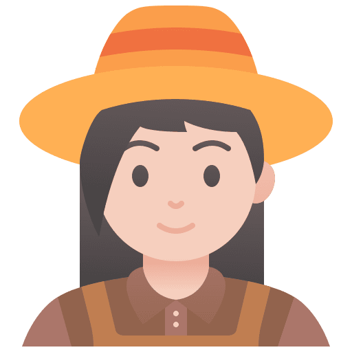 Female Farmer Icon